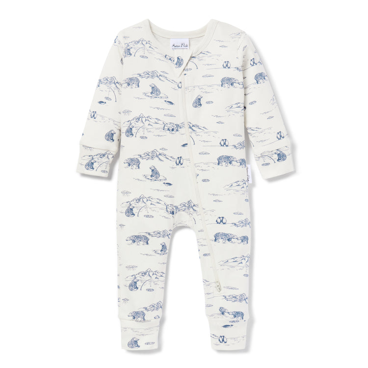 Aster & Oak - Arctic Zip Romper