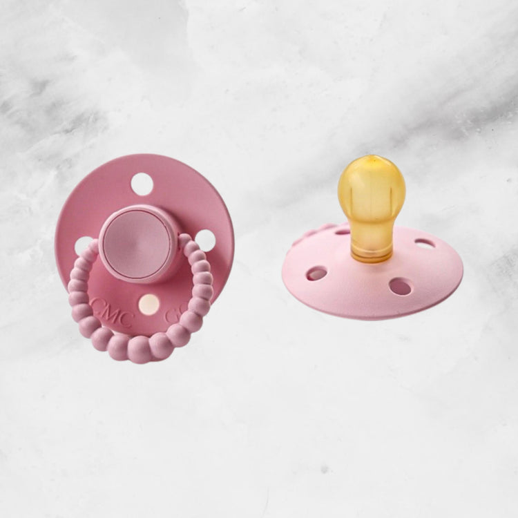 CMC Gold Bubble Dummies Twin Pack - Air Filled Teat